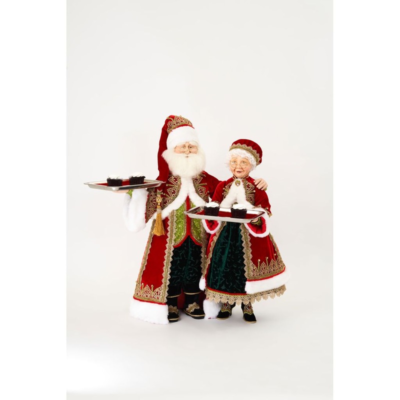 Katherine’s Collection 2022 Mr. And Mrs. Trimmings Serving Piece, 28×1832 Red Polyester