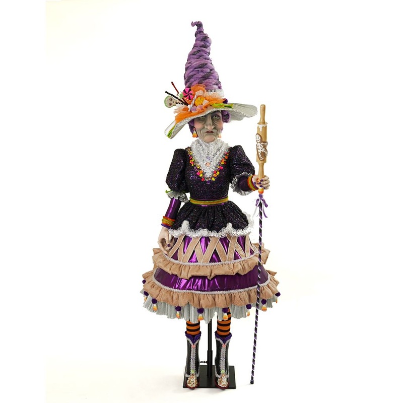 Katherine’s Collection 2022 Sweetie Pie Witch Life Size Doll, 66 Polyester