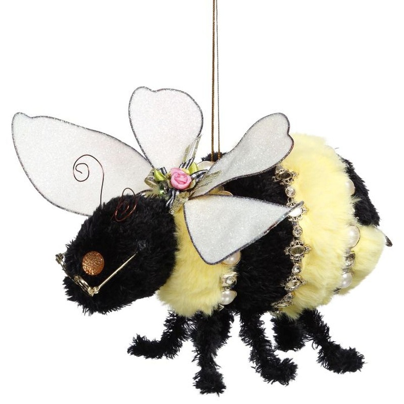 Mark Roberts 2022 Bumble Bee Ornament Large, 6