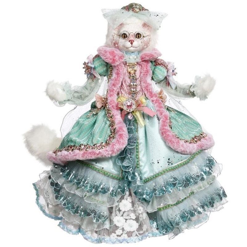 Mark Roberts 2022 Queen Mother Cat Figurine, 23.5