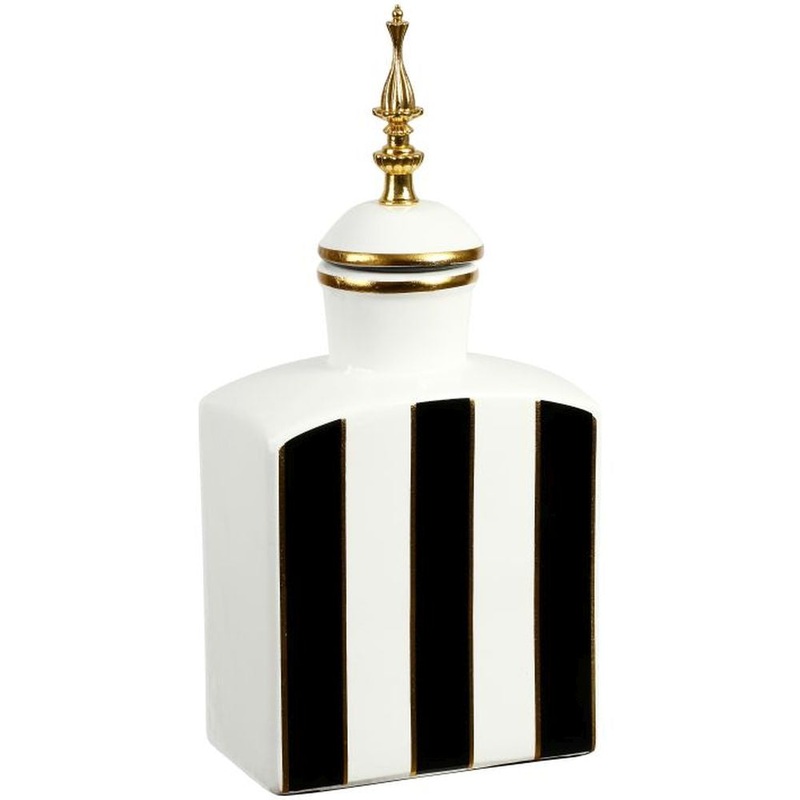 Mark Roberts Spring 2022 Classic Strip Jar with Lid