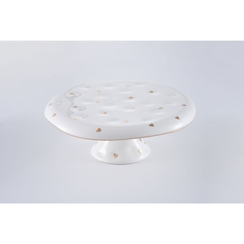 Pampa Bay Heart To Heart Cake Stand