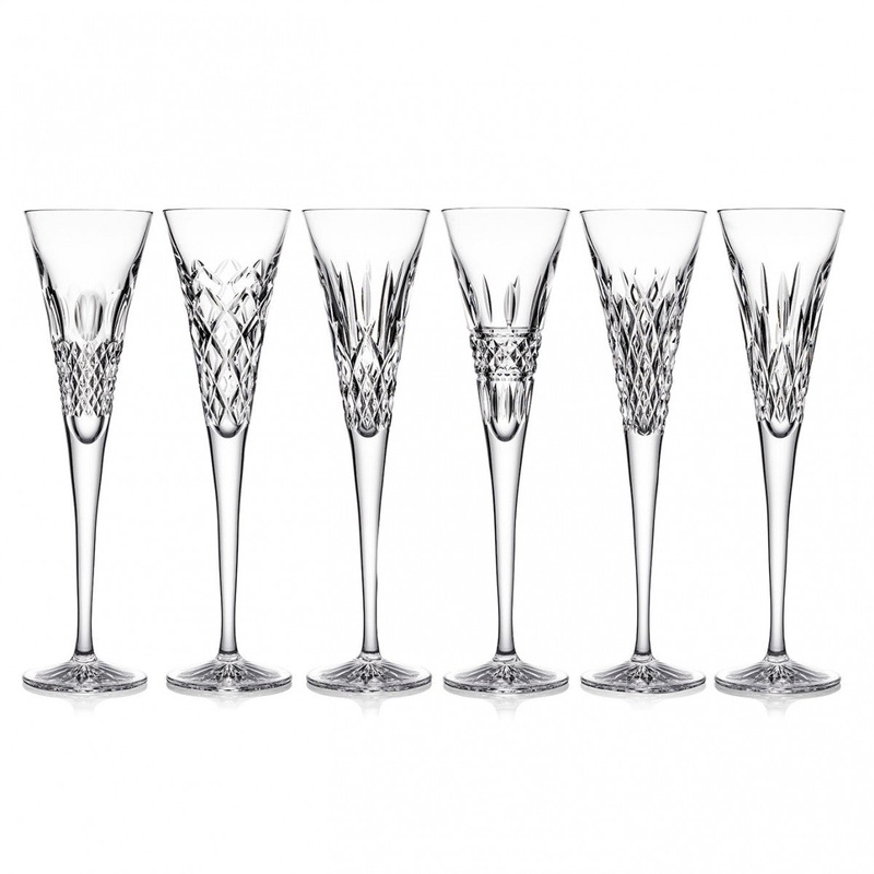 Waterford Celebration Heritage Toasting Flute Set of 6