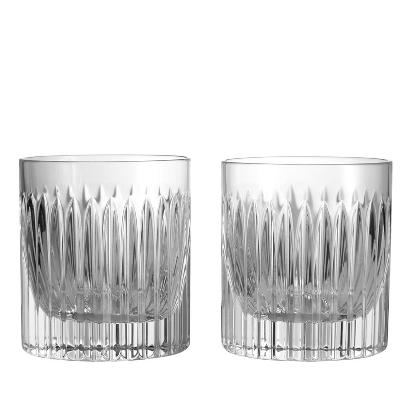 Waterford Connoisseur Aras Set of 2 Straight Tumbler 6 Oz