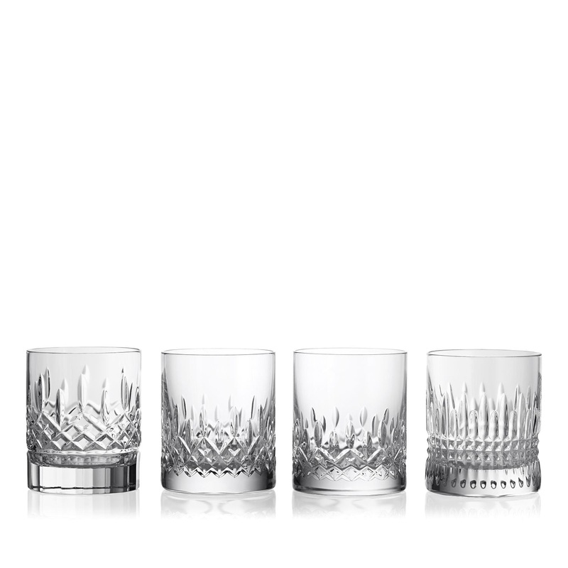 Waterford Lismore Evolution Tumbler 11.5floz, Set of 4 Mixed Patterns