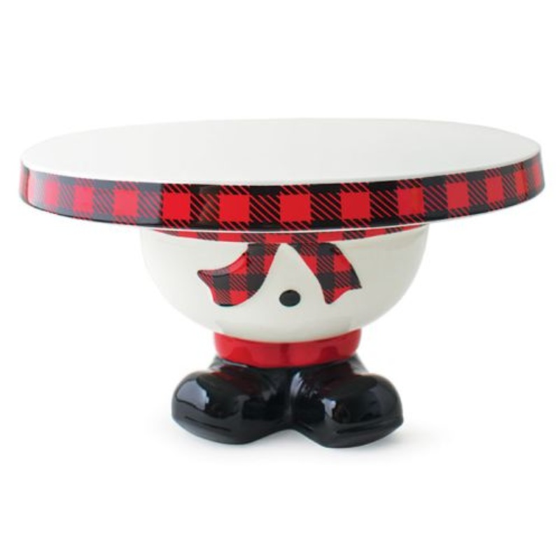 Burton & Burton Cake Plate Tartan Traditions