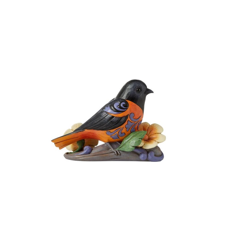 Enesco Jim Shore Heartwood Creek Baltimore Oriole Figurine