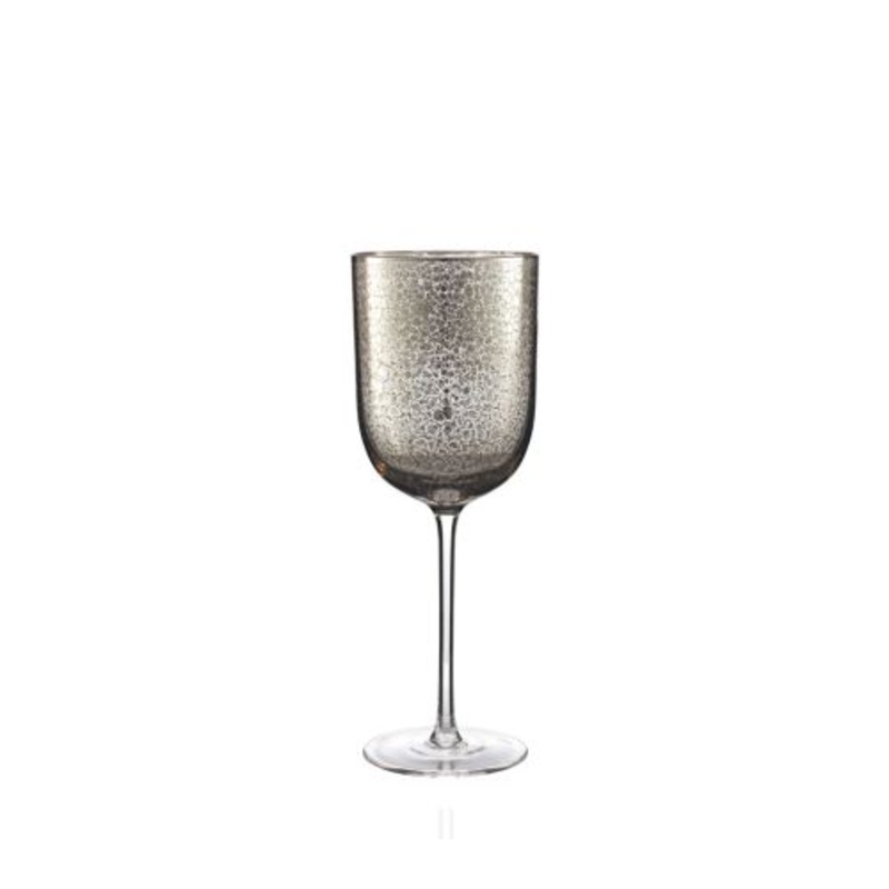 Kim Seybert Goblet In Gold, Set of 4, Glass, 9