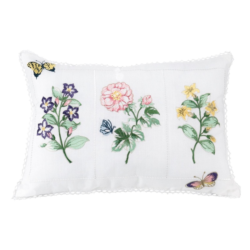Lenox Flower Study Plush Pillow – 14L