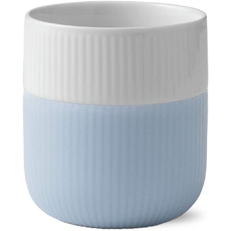 Royal Copenhagen Contrast Mug, Light, 11 Oz., Porcelain