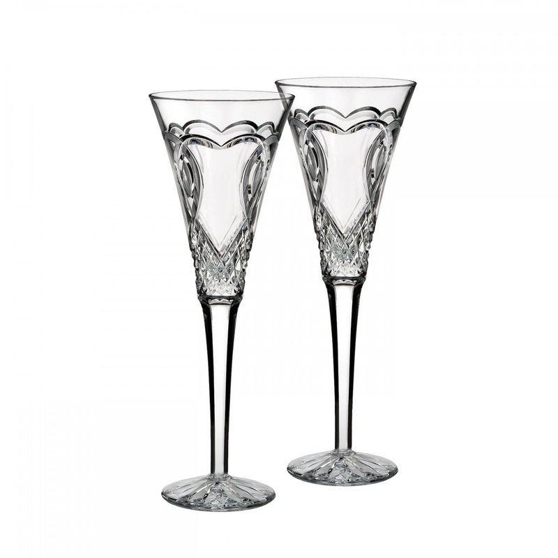 Waterford Bridal Wedding Toasting Flute 210ml 7floz, Set of 2