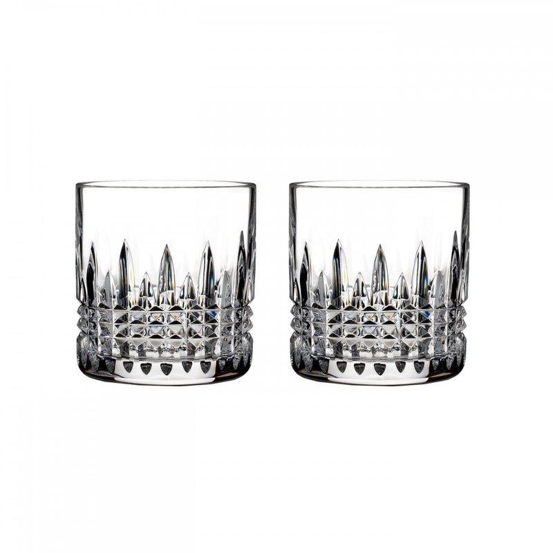 Waterford Connoisseur Lismore Diamond Straight Tumbler 180ml 6floz, Set of 2