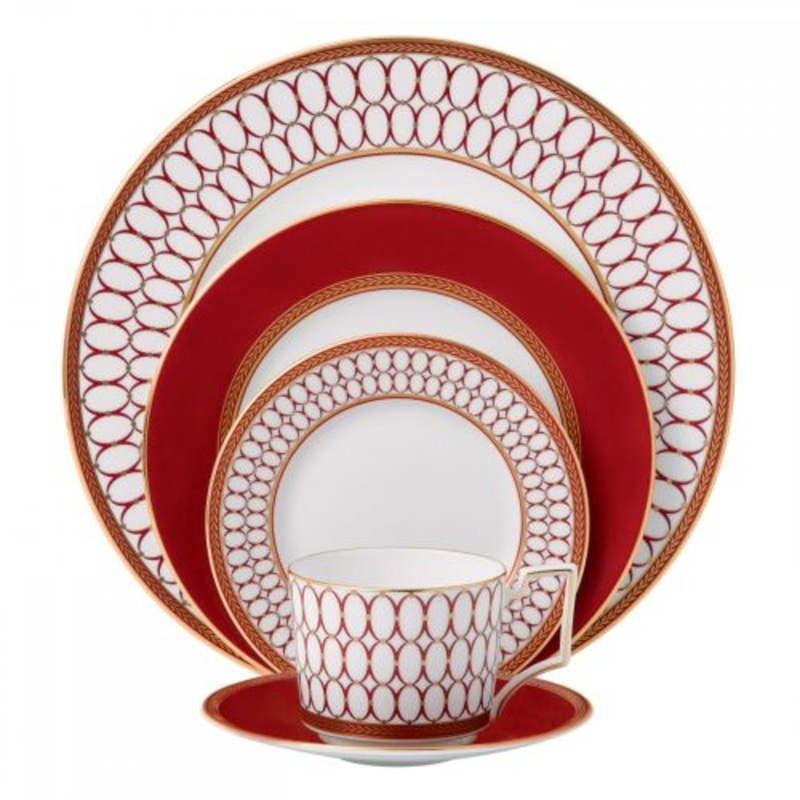 Wedgwood Renaissance Red 5-Piece Place Setting