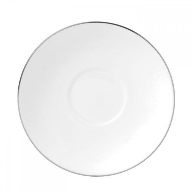 Wedgwood Signet Platinum Tea Saucer, 5.75 Inch