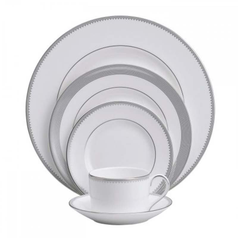 Wedgwood Vera Wang Grosgrain Dinnerware Set, 5 Pieces