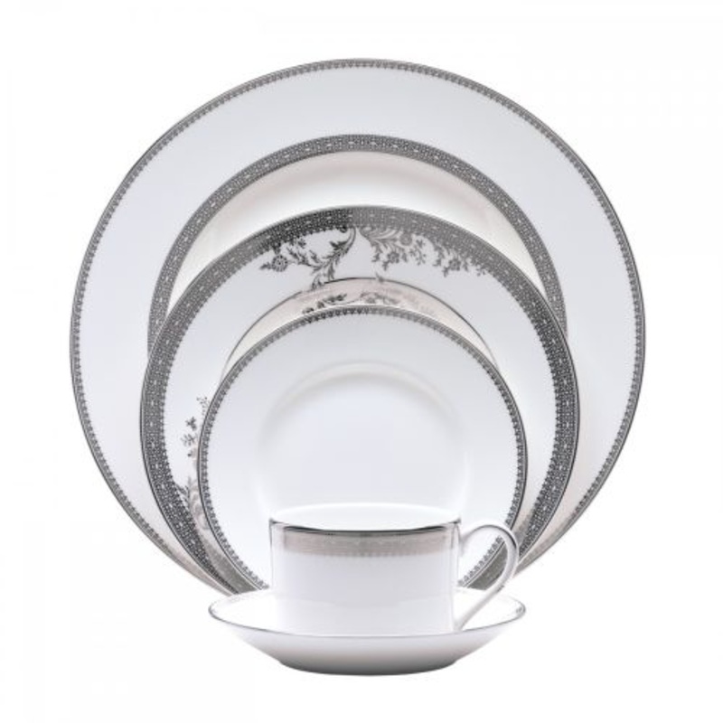Wedgwood Vera Wang Lace Dinnerware Set, 5 Pieces