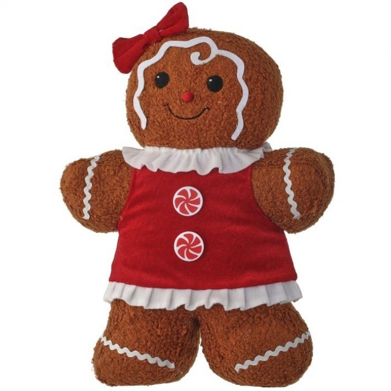 Regency International 14 Fleece Gingerbread Girl with Peppermint