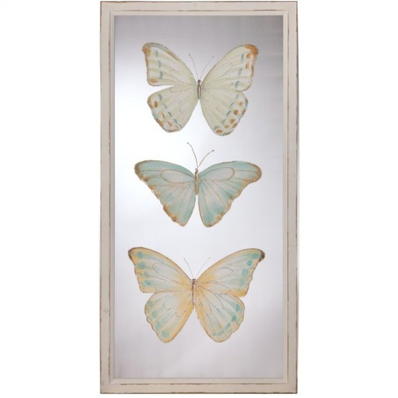 Regency International Framed Triple Butterfly Screen 20X40