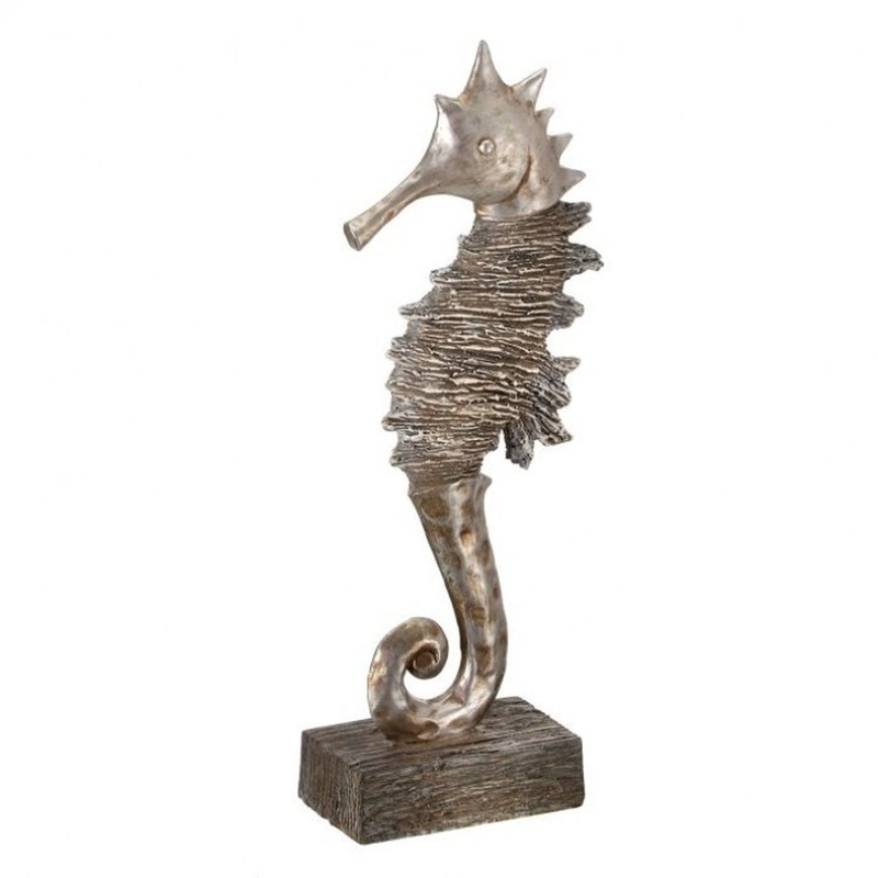 Regency International Resin Driftwood Seahorse Figurine 13