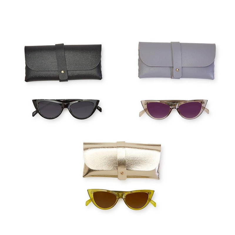 Two’s Company Cat Eye Sunglasses Assortment of 3