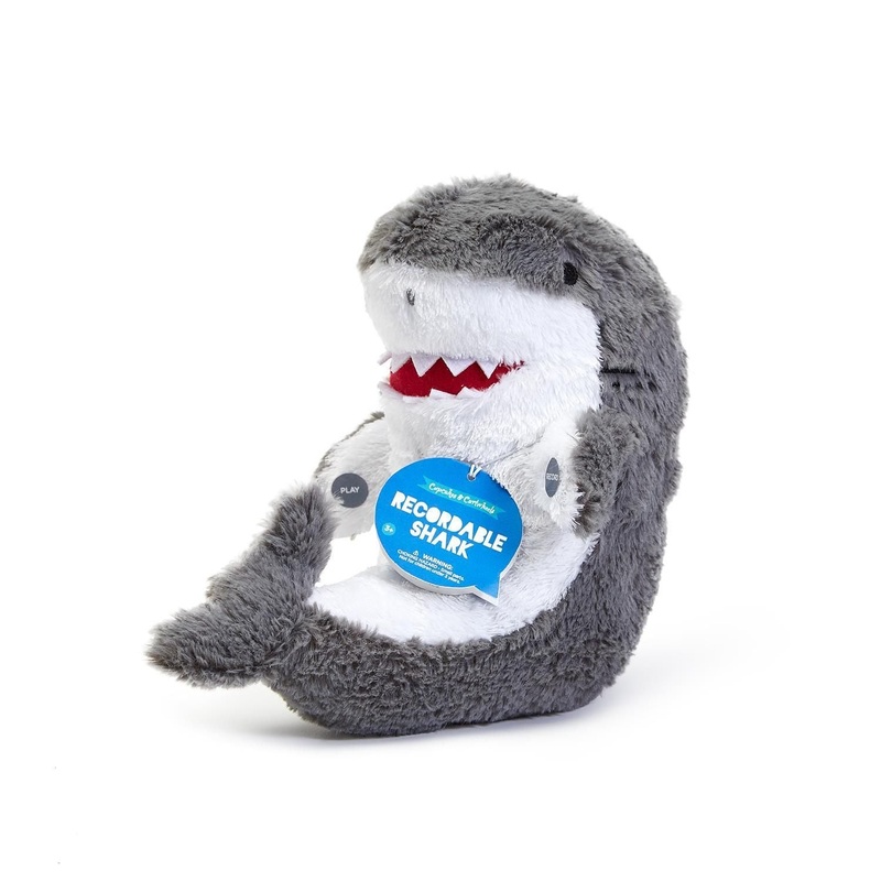 Two’s Company Plush Shark With Recording Function