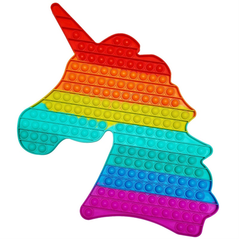 Two’s Company Unicorn Giant 179 Bubbles Popper