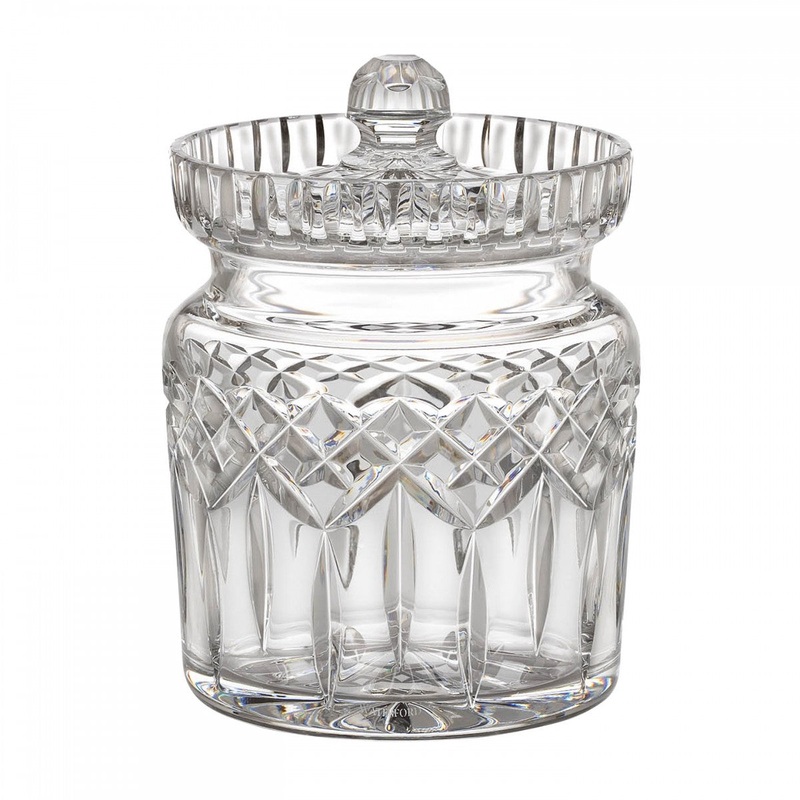 Waterford Lismore Crystal Biscuit Barrel