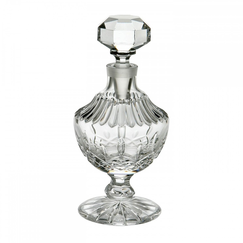 Waterford Lismore Tall Footed Perfume Bottle