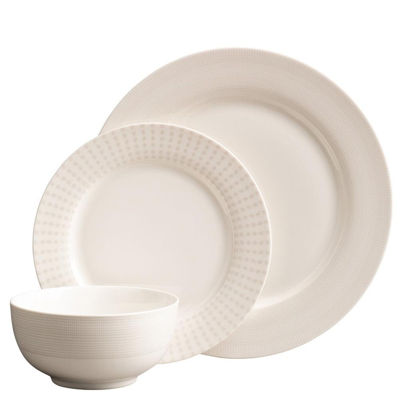 Aynsley Spots & Dots 12 Piece Set, Fine Parian China