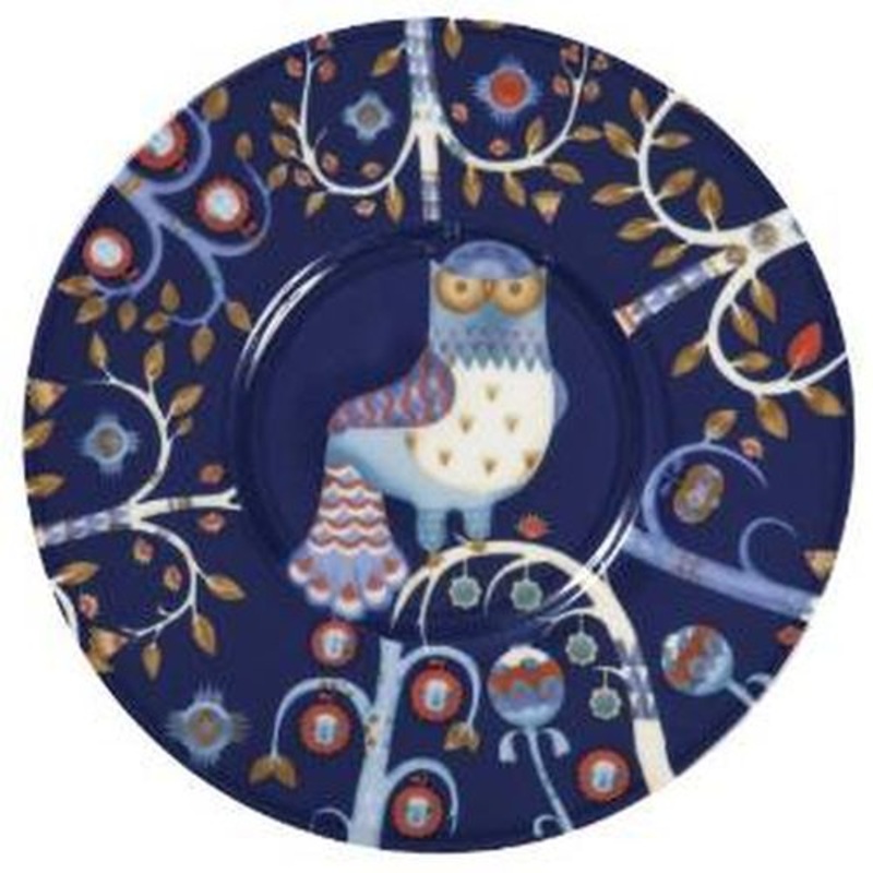 Iittala Taika Saucer, 6.25 inches,Blue, Porcelain