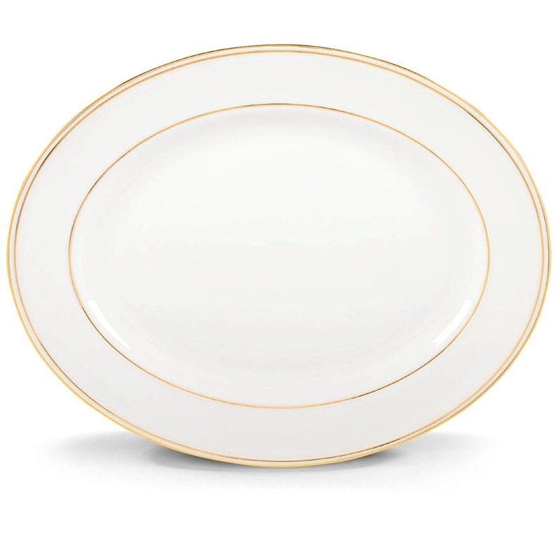 Lenox Federal Gold Dinnerware Platter 13