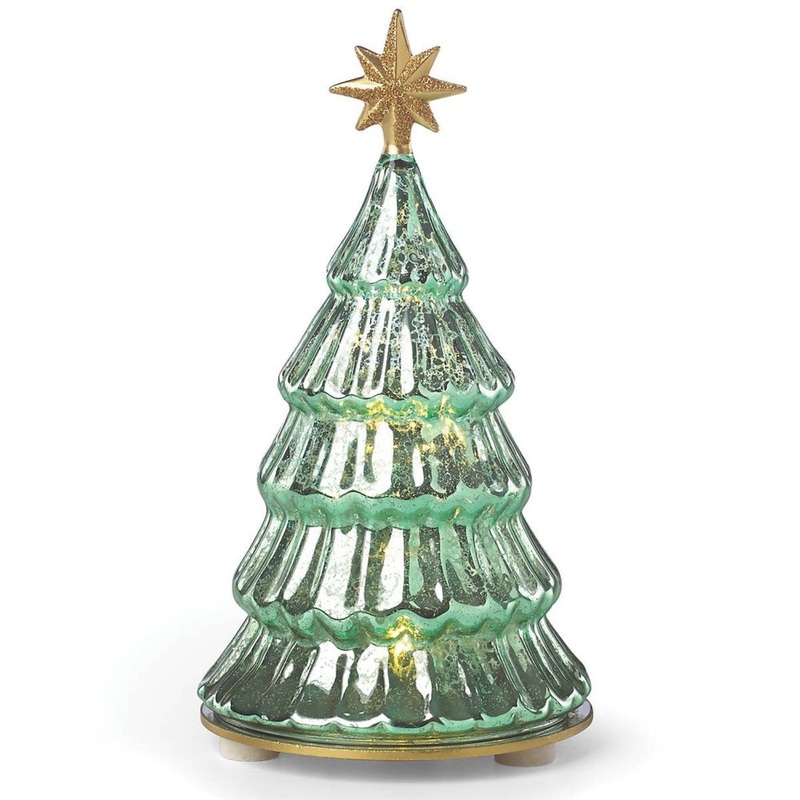 Lenox Radiant Light Lit Pine Tree Figurine