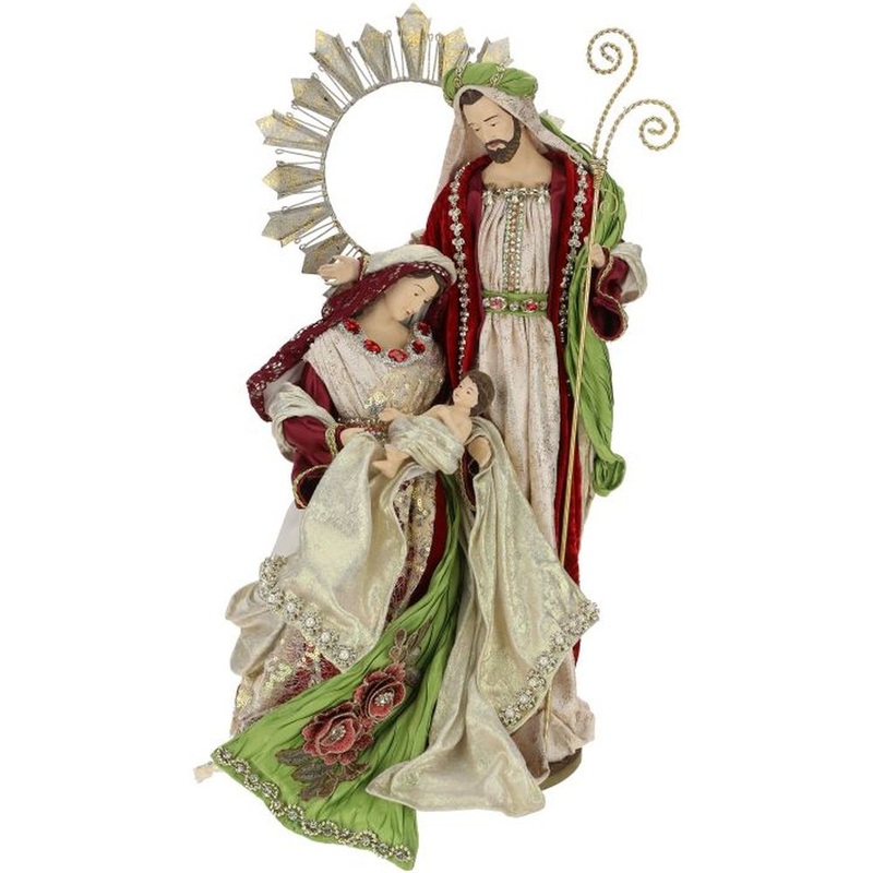 Mark Roberts Christmas 2022 Elegant Holy Family 21 Inches Figurine