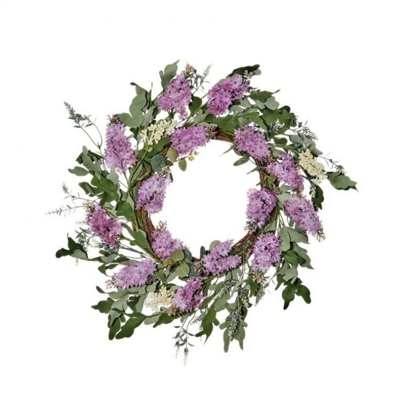 Regency International Lilac & Berry Wreath 24