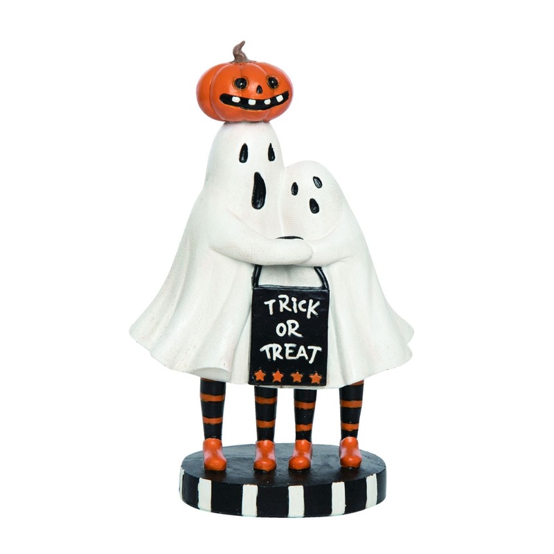 Transpac  Resin Vintage Ghost Trick Or Treaters Decor
