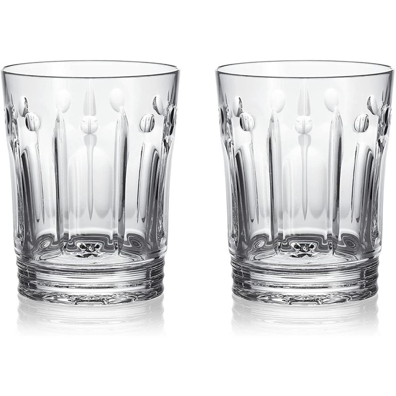 Waterford Winter Wonders Rose Double Old Fashioned Set of 2