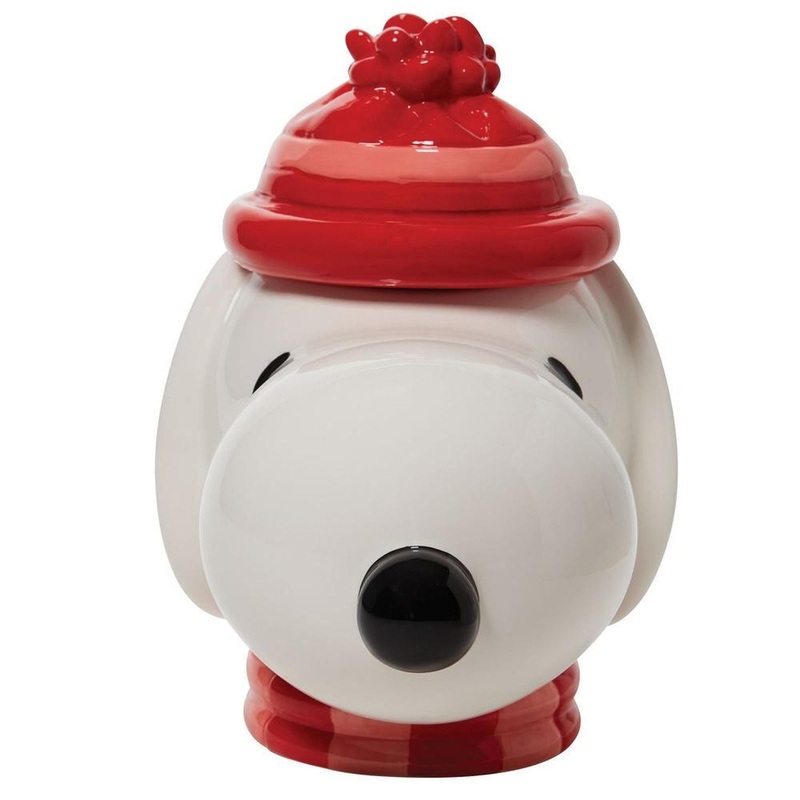 Enesco Peanuts Ceramics Snoopy Cookie Jar