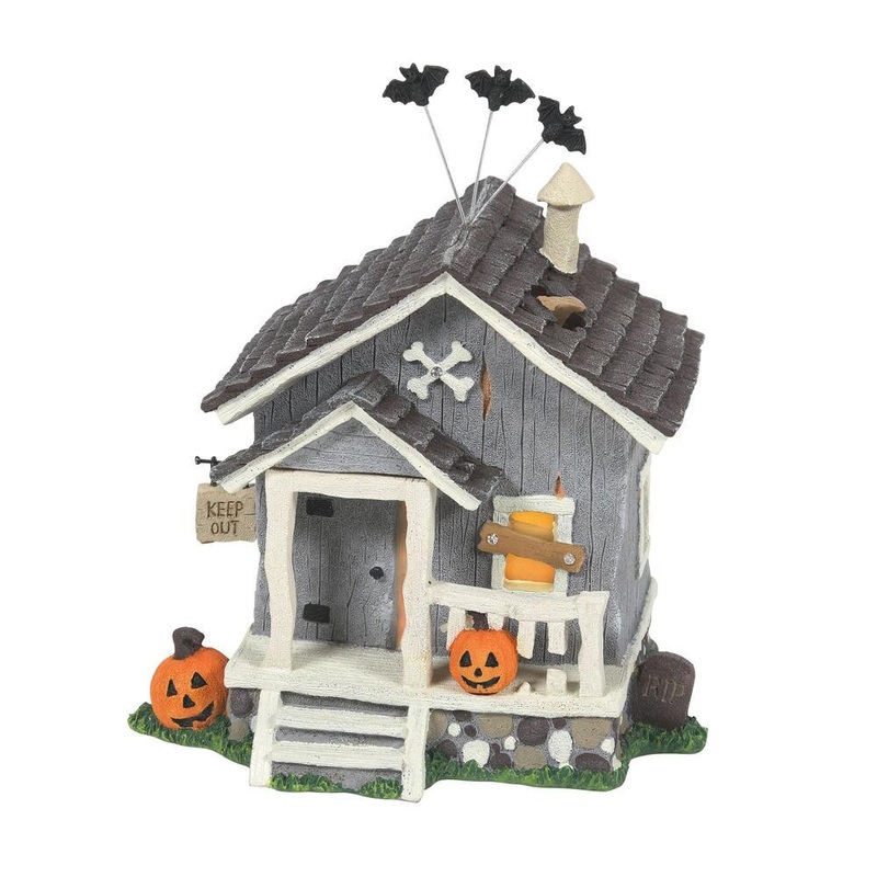 Enesco Tails With Heart Haunted Shack Figurine