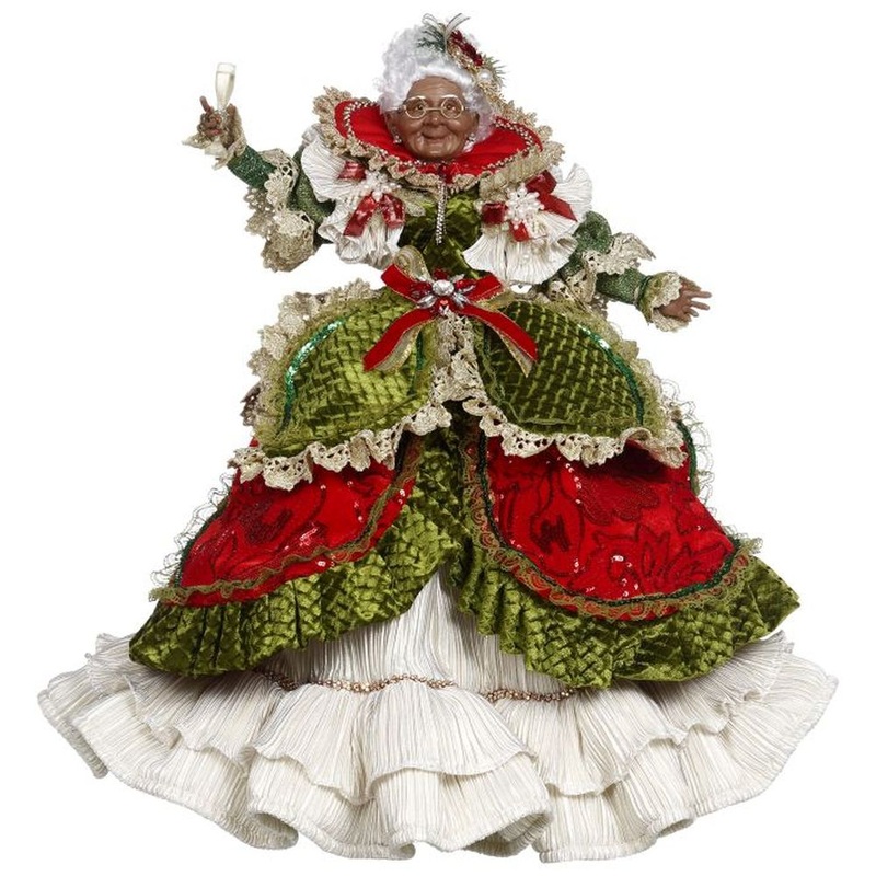 Mark Roberts Christmas 2022 African American Cheers To Mrs. Claus 23 Inches