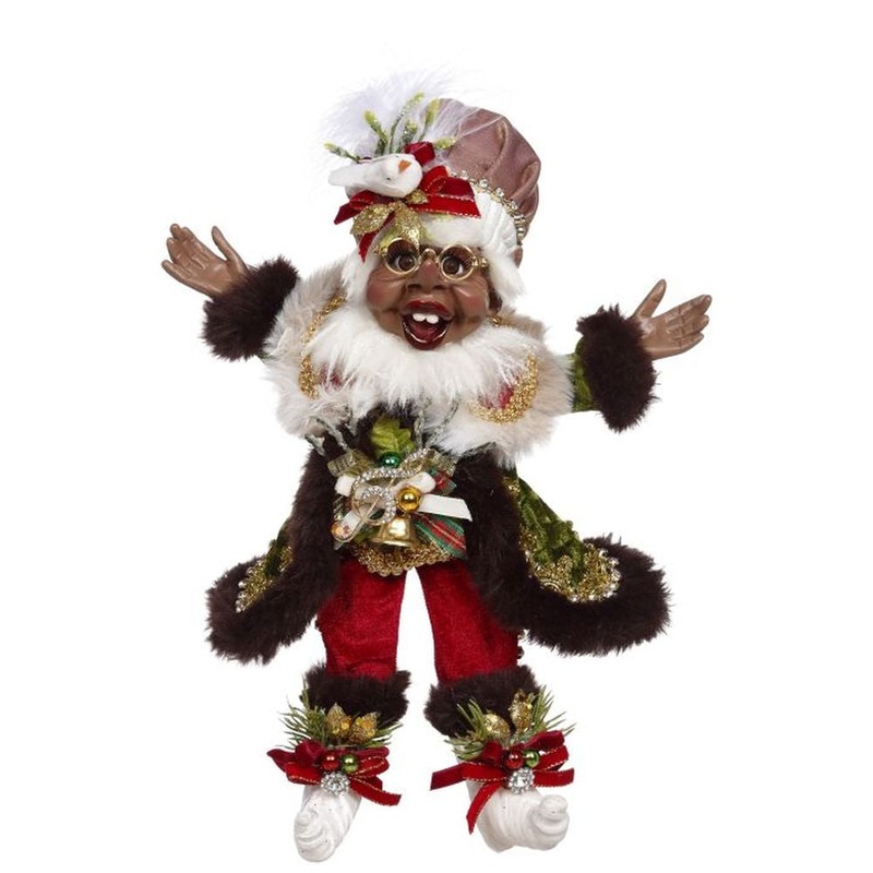 Mark Roberts Christmas 2022 African American Christmas Dove Elf Figurine