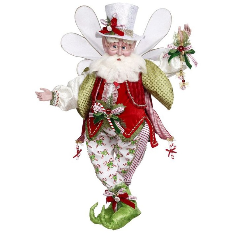 Mark Roberts Christmas 2022 Candy Cane Fairy Figurine 40 Inches
