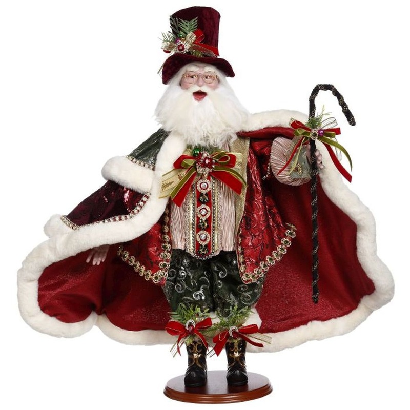Mark Roberts Christmas 2022 Christmas In The City Santa Figurine 27 Inches