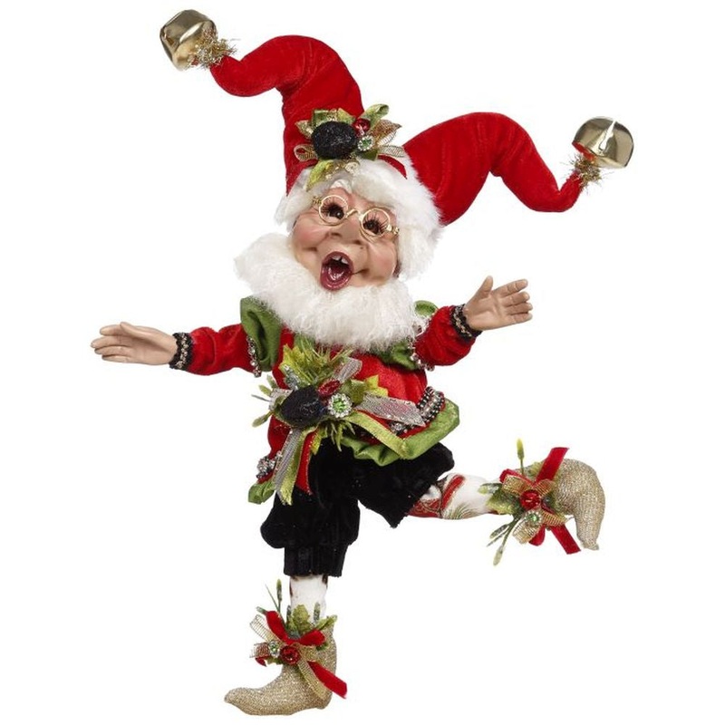 Mark Roberts Christmas 2022 Coal Stocking Elf Figurine