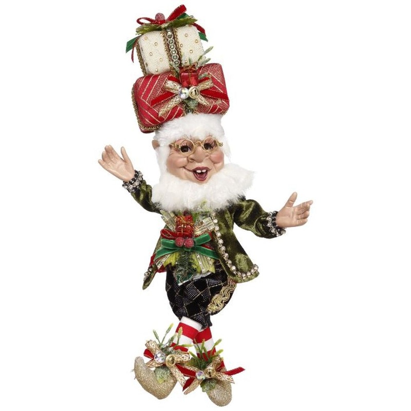 Mark Roberts Christmas 2022 Gift Wrapping Elf Figurine