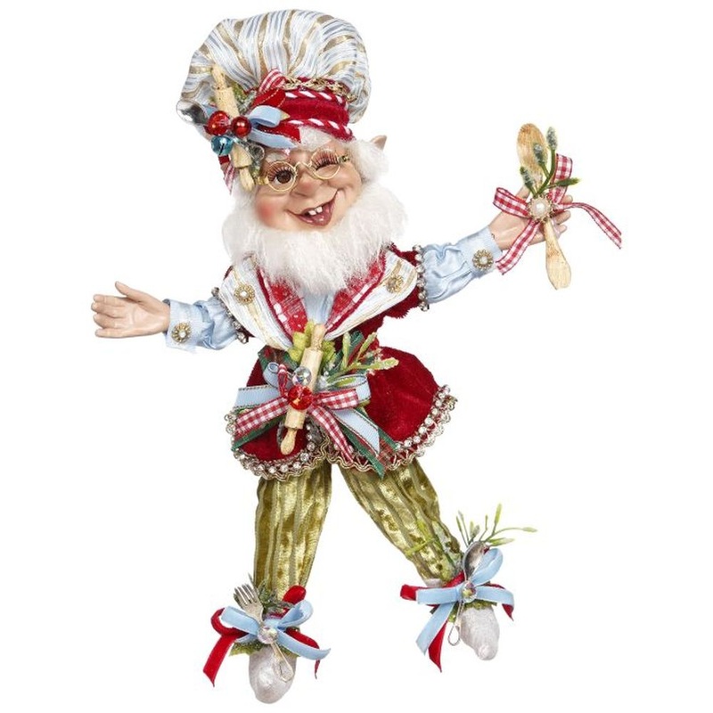 Mark Roberts Christmas 2022 Kitchen Helper Elf Figurine