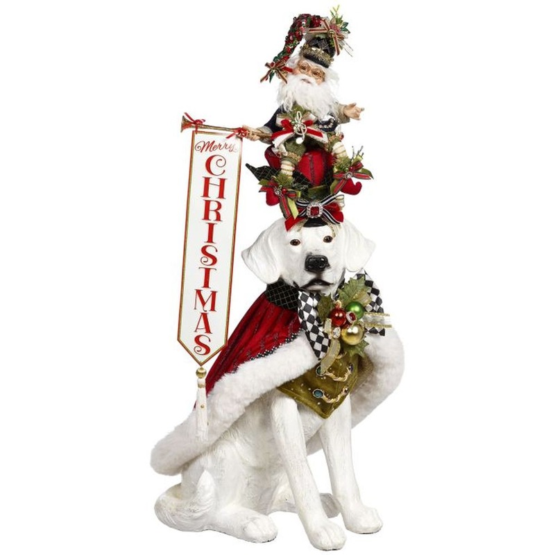 Mark Roberts Christmas 2022 Nutcracker Dog Figurine 31.5 Inches