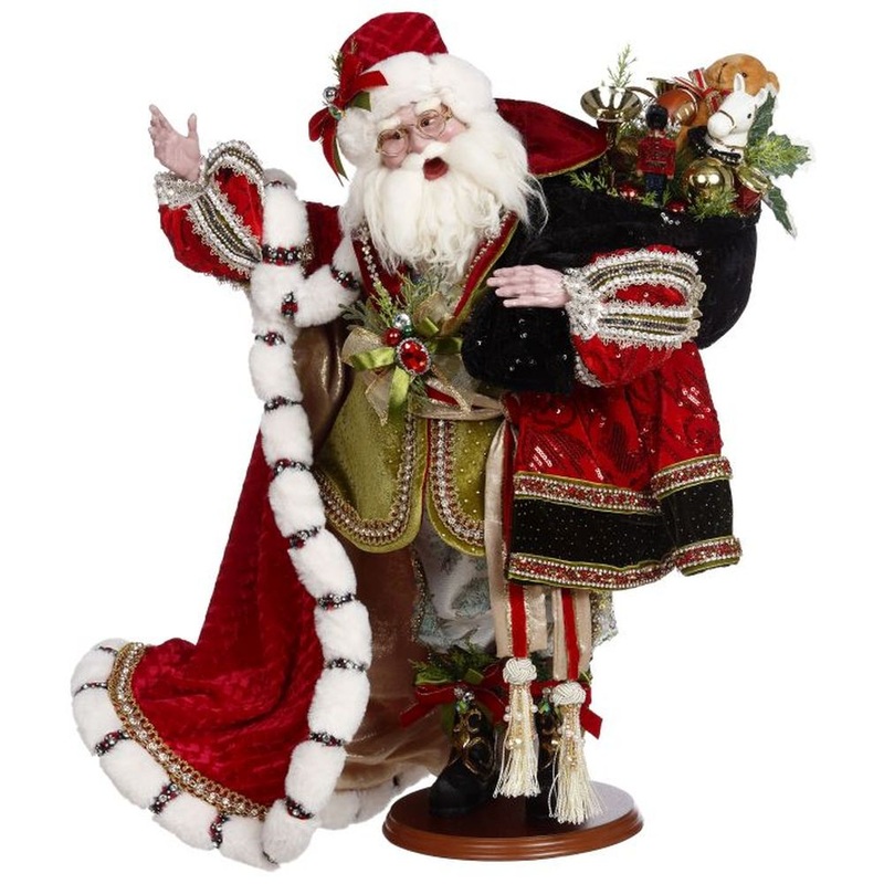 Mark Roberts Christmas 2022 Old English Santa Figurine 25 Inches