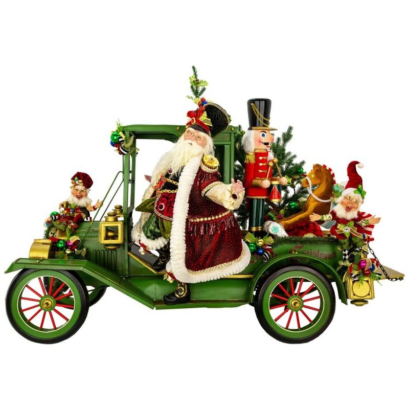 Mark Roberts Christmas 2022 Santa’s Delivery Service Figurine 37 Inches
