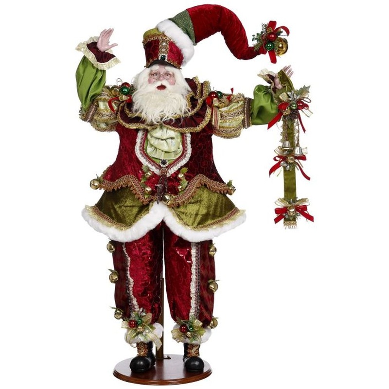 Mark Roberts Christmas 2022 Sleighbells Santa Figurine 40 Inches