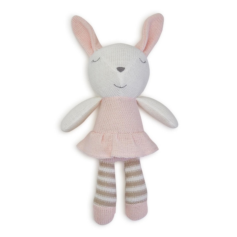 Two’s Company Knitted Cuddle Bunny